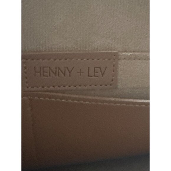 Henny & Lev Brown Vegan Leather Shoulder Strap Tote - Picture 4 of 7